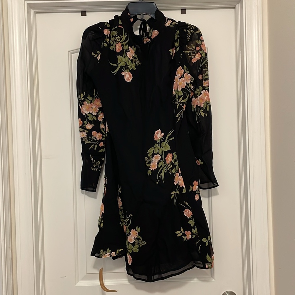 NWT Reformation Vivianne Dress Crystal Size 12 - Picture 7 of 8